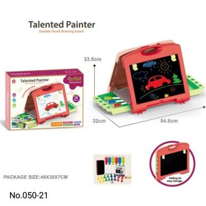 تخته وایت برد دوطرفه(گچ-ماژیک )050/21