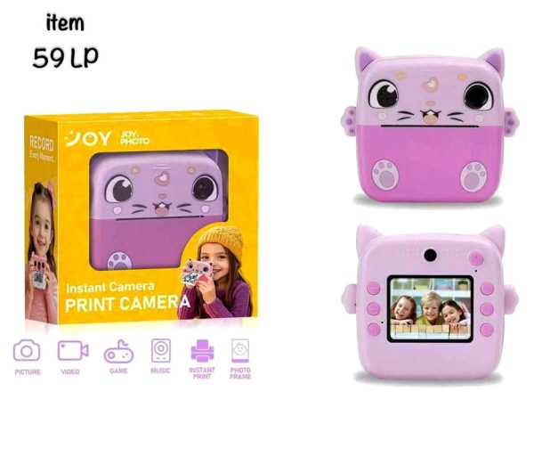 دوربین دیجیتال پرینتردار حرارتی رم خور همراه دوربین سلفی59 - Image 1