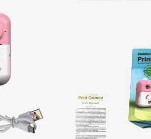 دوربین دیجیتال چاپگردار حرارتی رم خور طرح پونی 23