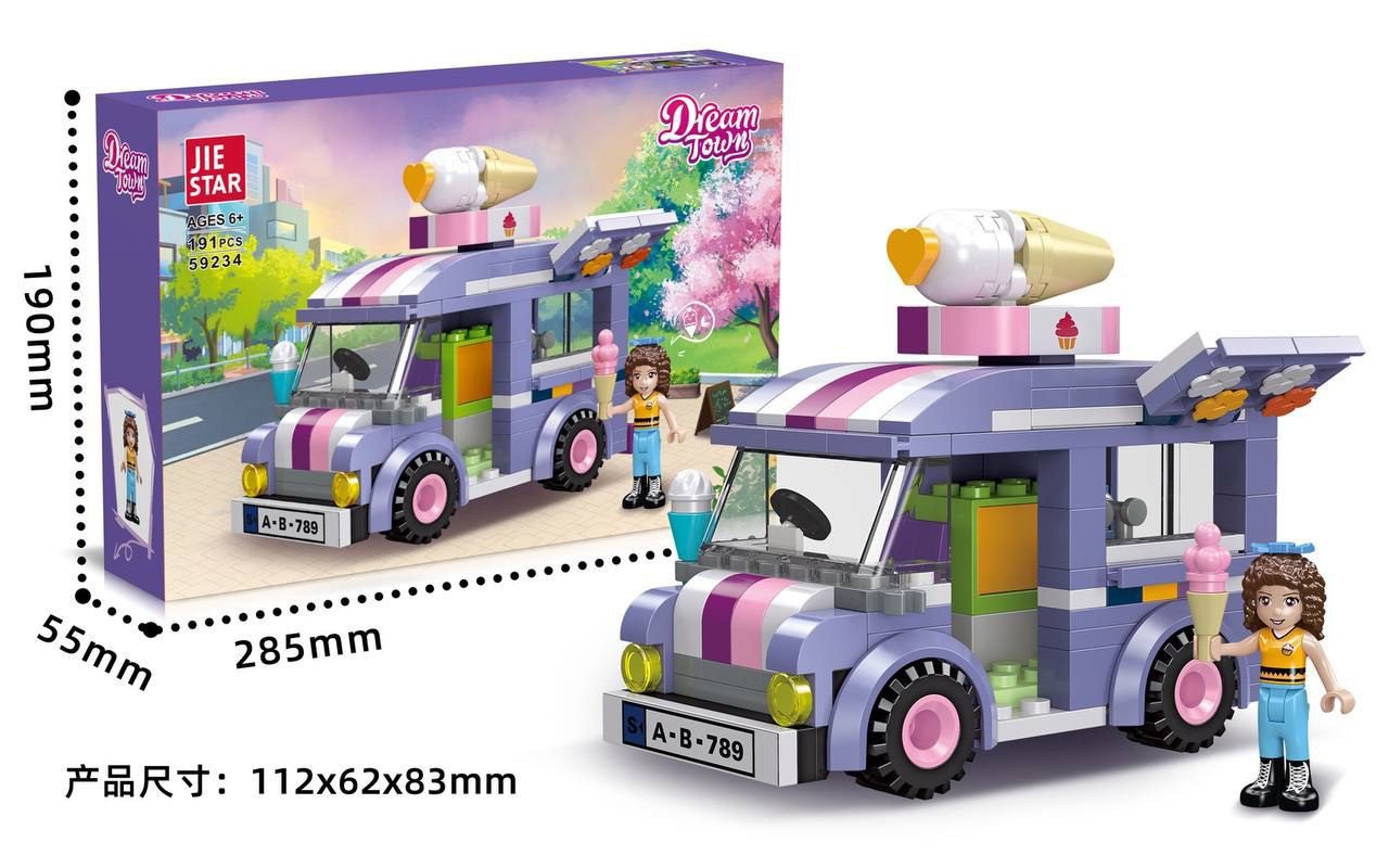 photo_2025-09-22_16-14-57 لگو ماشین بستنی191قطعه 59234 - تصویر 1