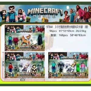 ست اکشن فیگور ماینکرافت 97844