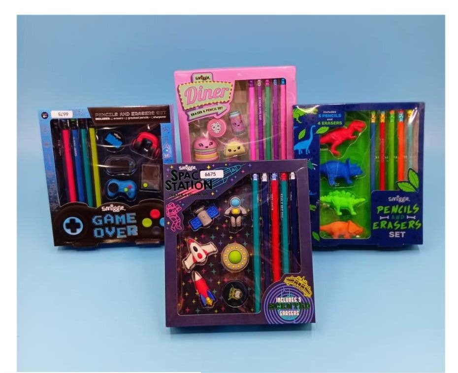 ست مداد پاک کن اسمیگل اورجینال