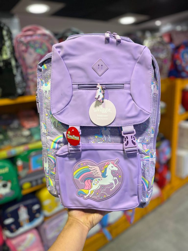 کوله پشتی اسمیگل طرح یونیکورن بنفش