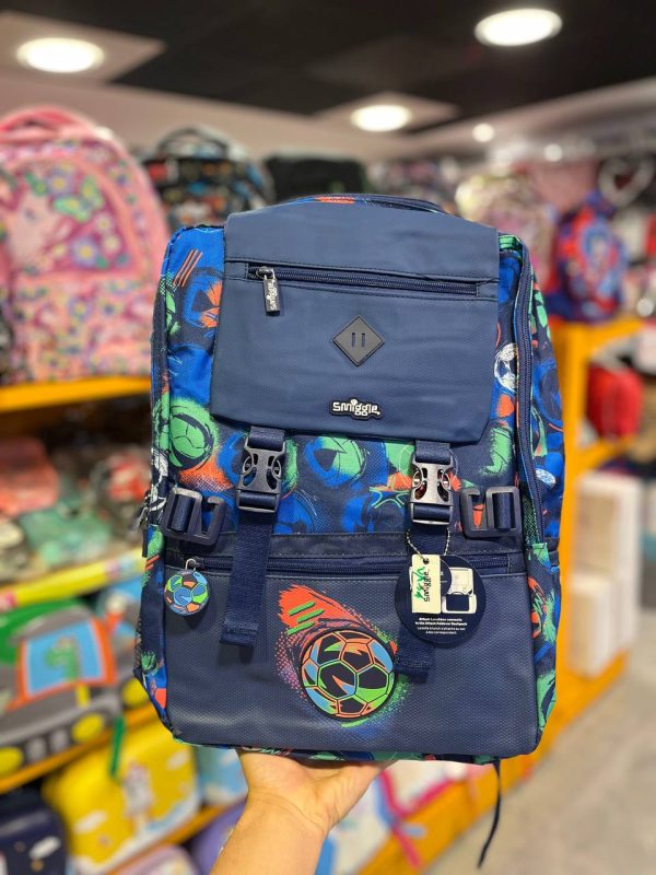 کوله پشتی اسمیگل طرح توپ فوتبال