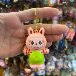 جاکلیدی اسکویشی لبوبو لباس سبز