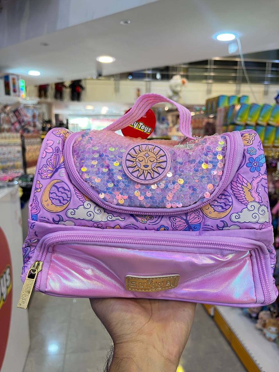 photo_2025-10-07_10-15-12 کیف ظرف غذا اسمیگل 6683 طرح مهر و ماه - تصویر 1