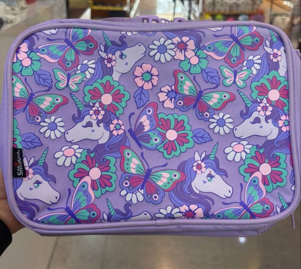 کیف ظرف غذا اسمیگل 6686 طرح یونیکورن بنفش - Image 3