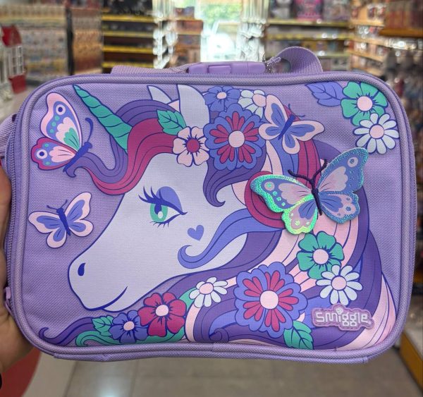 کیف ظرف غذا اسمیگل 6686 طرح یونیکورن بنفش - Image 1