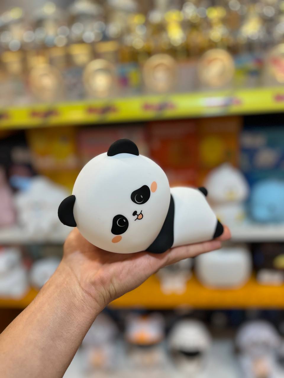 photo_2025-10-13_18-44-33 چراغ خواب سیلیکونی طرح پاندا 6885 - تصویر 1