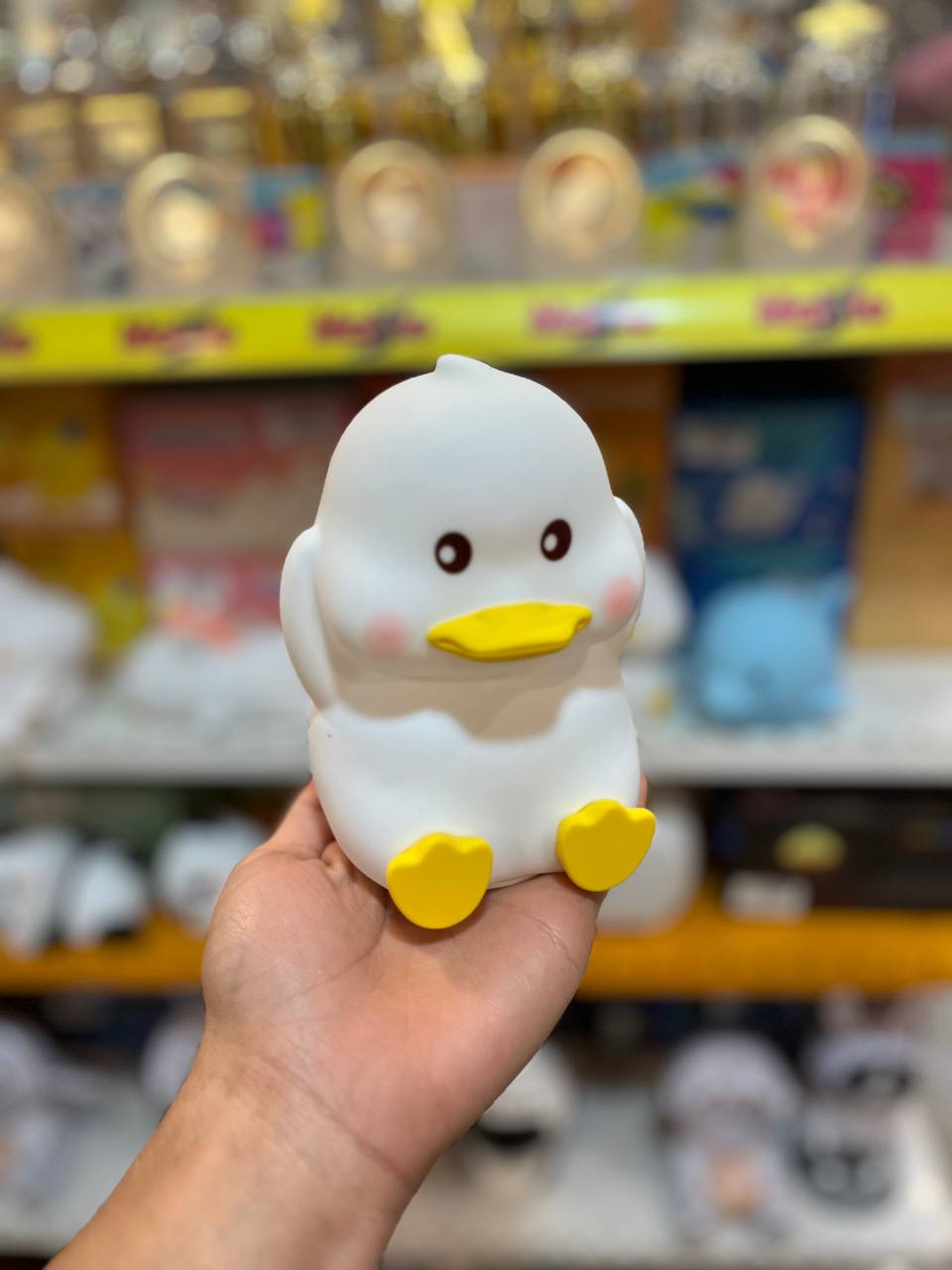 photo_2025-10-13_18-46-08 چراغ خواب سیلیکونی طرح جوجه ایستاده 6880 - تصویر 1