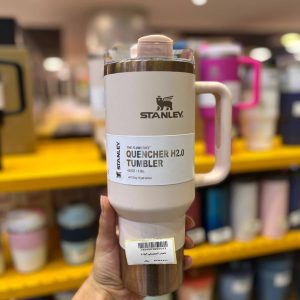 تراول ماگ استنلی(تامبلر) کرمی 6659