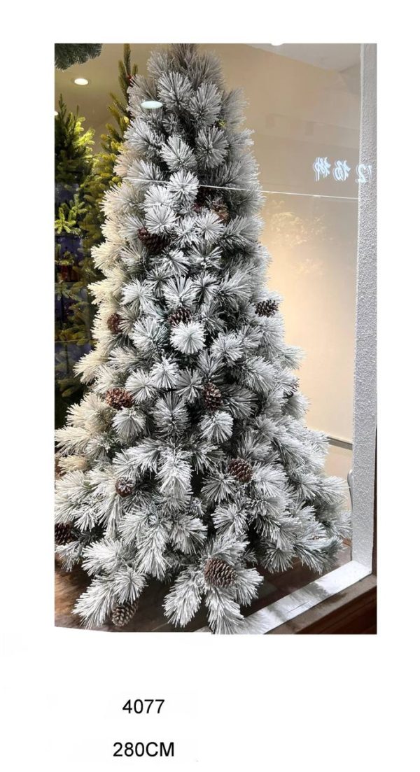 photo_2025-10-14_17-56-31 درخت کاج تزیینی تمام برفی 280 سانت 4077 - Image 1