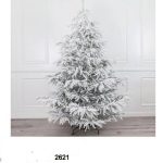درخت کاج تزیینی  تمام برف 120 سانت 2621