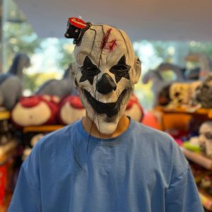 ماسک هالویین لاتکس طرح دلقک چشم ستاره ای