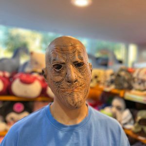 ماسک هالویین لاتکس طرح پیرمرد کچل