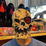 ماسک لاتکس طرح اسکلت تک چشمی