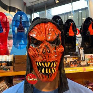 ماسک هالویین لاتکس تور دار طرح زامبی قرمز