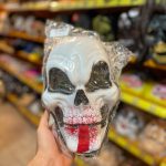 ماسک اسکلت دهان خونی