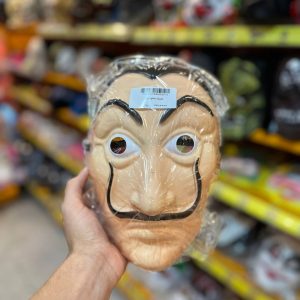 ماسک هالویین پلاستیکی طرح خانه کاغذی