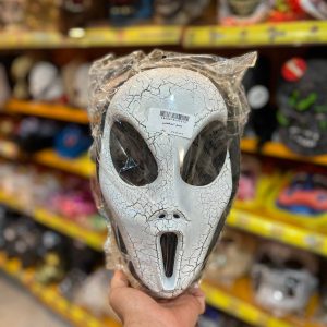 ماسک هالویین پلاستیکی طرح آدم فضایی