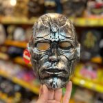 ماسک آدم آهنی نقره ای