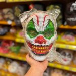 ماسک ترسناک دور چشم رنگی سبز