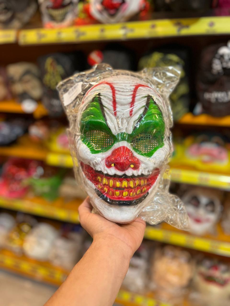 photo_2025-10-22_17-11-23 ماسک هالویین دور چشم رنگی سبز - تصویر 1