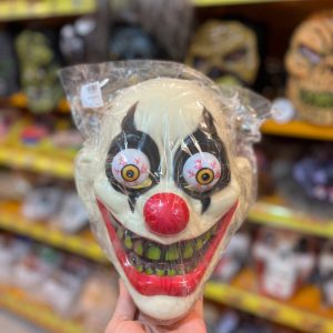 ماسک هالویین دلقک چشم فنری