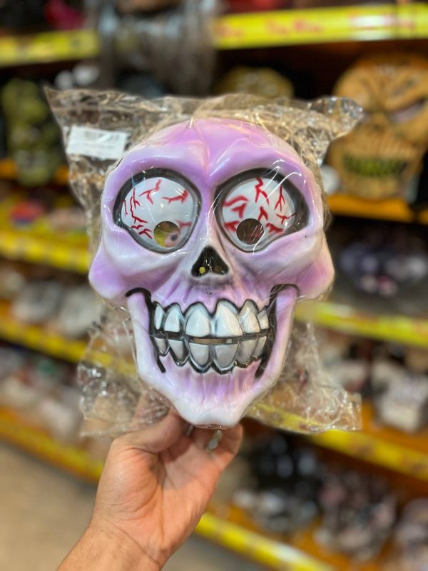 ماسک چشم رگی صورتی - Image 1