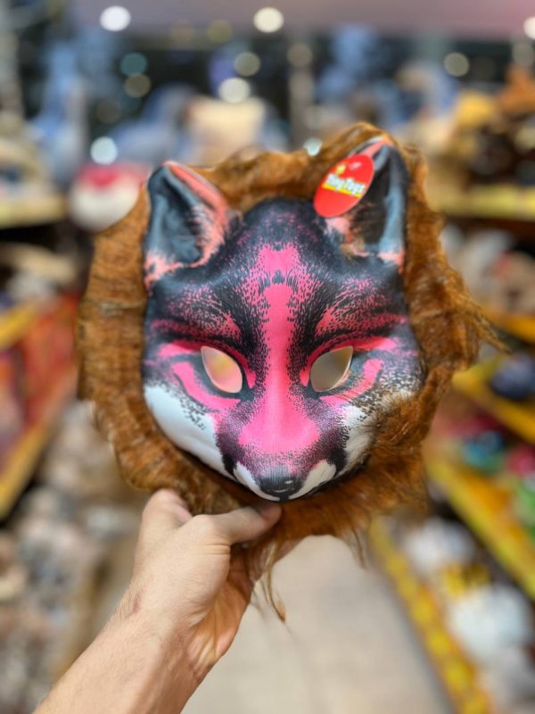 ماسک فومی طرح روباه صورتی - Image 1