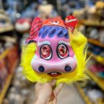 ماسک فومی طرح گاو صورتی