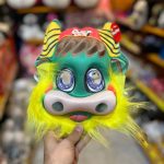 ماسک فومی طرح گاو سبز