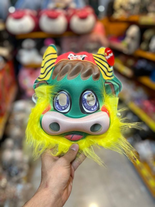 ماسک فومی طرح گاو سبز - Image 1