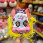 ماسک فومی طرح گاو سفید