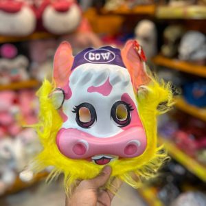 ماسک فومی طرح گاو سفید