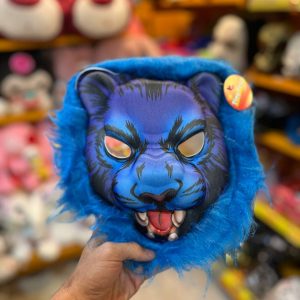 ماسک فومی طرح شیر آبی