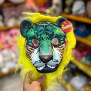 ماسک فومی طرح شیر سبز