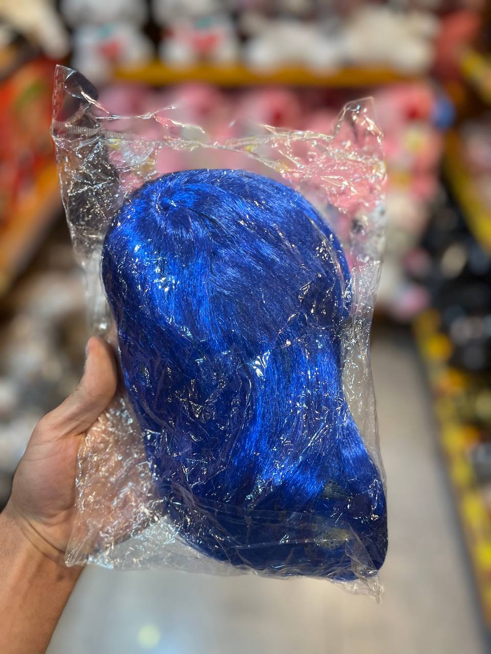 photo_2025-10-22_19-43-13 کلاه گیس مو لخت آبی - تصویر 1