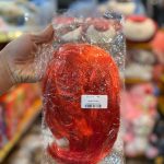 کلاه گیس مو لخت قرمز