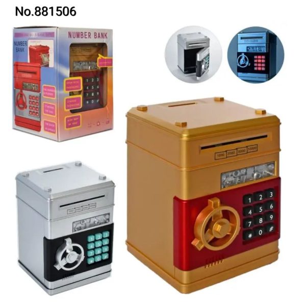 گاوصندوق (قلک)رمزدار ۲ رنگ 881506 - Image 1