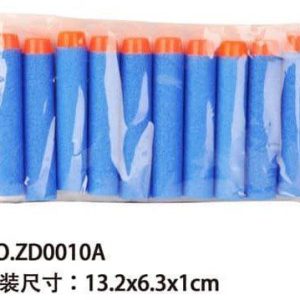 بسته تیر اسفنجی زرد و آبی 10 تایی