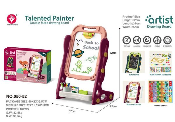 تخته دو رو گچ و وایت برد 050/52 - Image 1