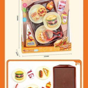 ست فست فود با سینی 986/127