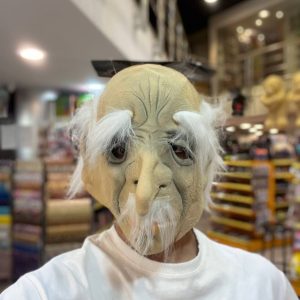 ماسک لاتکس ساخت کشور سریلانکا طرح پیر مرد دماغ گنده