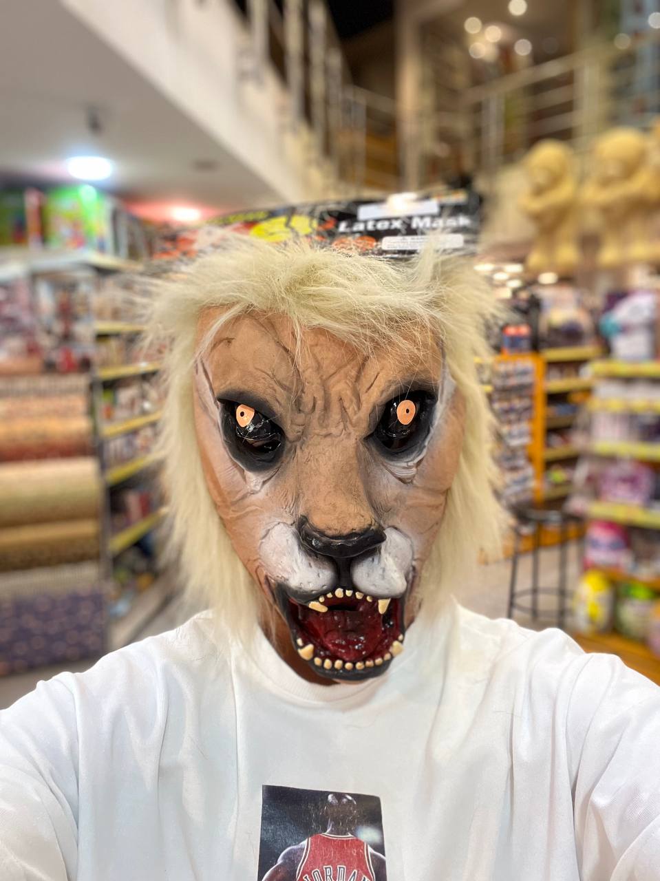 photo_2025-10-26_11-44-28 ماسک لاتکس ساخت کشور سریلانکا طرح بچه شیر - تصویر 1