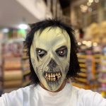 ماسک لاتکس ساخت کشور سریلانکا طرح زامبی مو مشکی