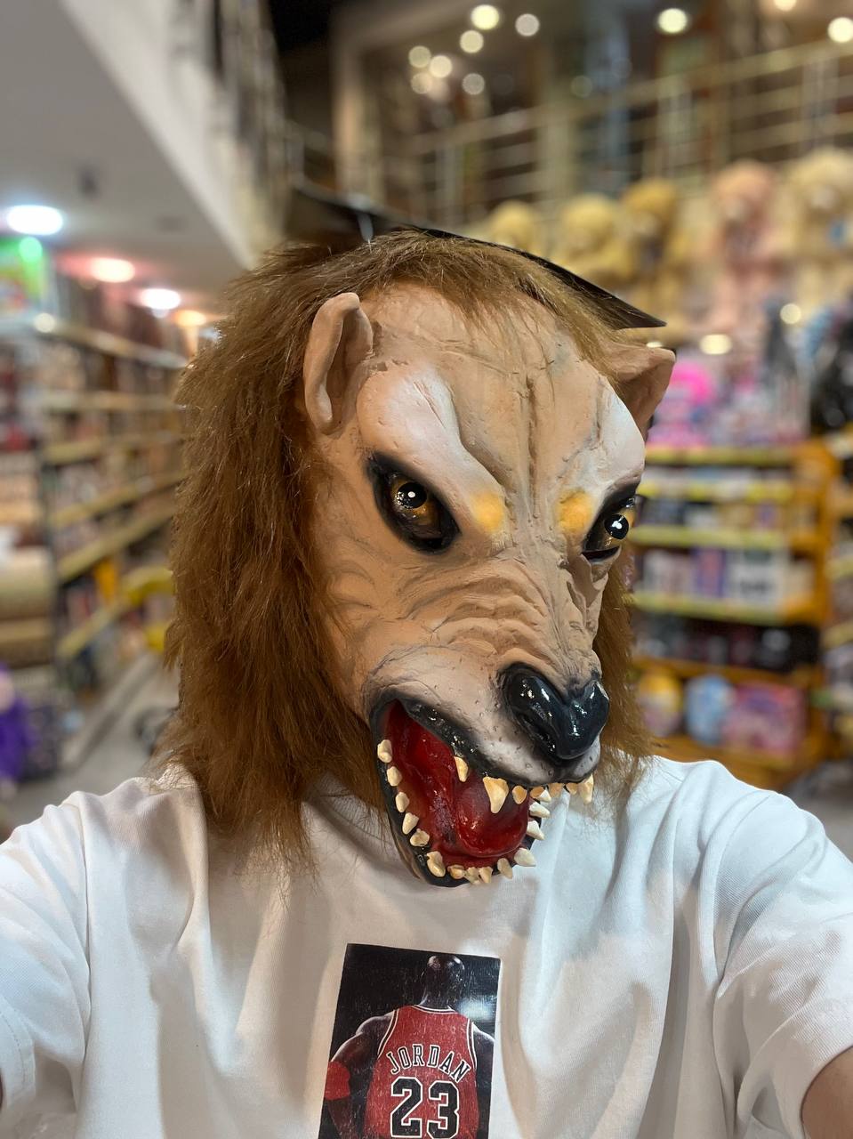 photo_2025-10-26_12-13-32 ماسک لاتکس ساخت کشور سریلانکا طرح گرگ - تصویر 1