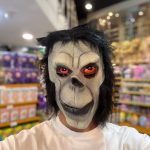 ماسک لاتکس ساخت کشور سریلانکا طرح زامبی چشم قرمز