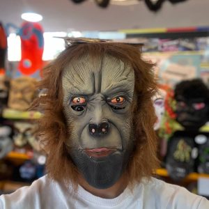 ماسک لاتکس ساخت کشور سریلانکا طرح زامبی مو قهوه ای