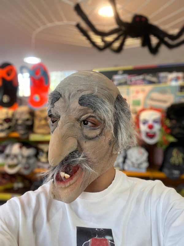 ماسک لاتکس ساخت کشور سریلانکا طرح پیر مرد دماغ دراز - Image 1